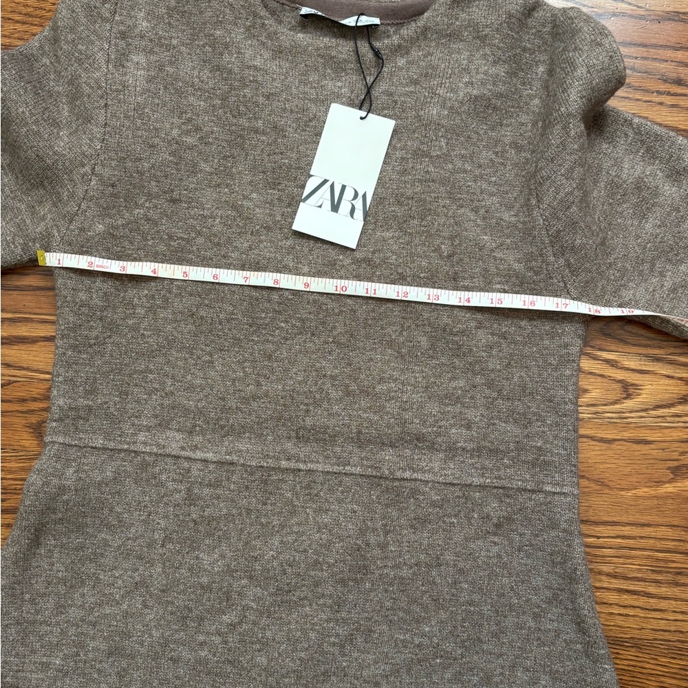 NWT ZARA Elegant Sweater Dress XL - Picture 5 of 5